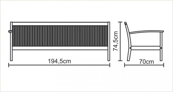 Poltrona para Recepção - Class | Base em Tubo - Preta