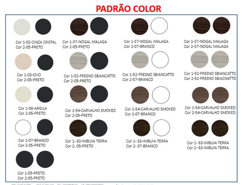 Armário Baixo Credence 160 x 46,5 | Linha Prima Impact 40mm