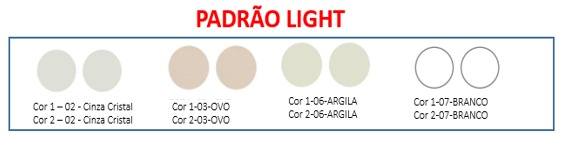 Gaveteiro Fixo 2 Gavetas - Gaveta em Aço 40 x 23 | Linha Prima Impact 40mm