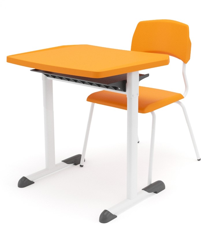 Conjunto Mesa e Cadeira Escolar Eloplax Infantil